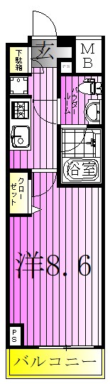 RELUXIA亀有 間取り図