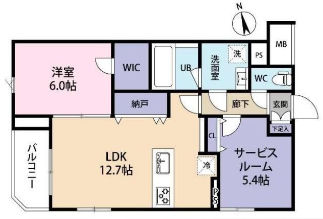 SPコート興野 間取り図