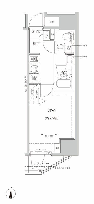 RELUXIA亀有 間取り図