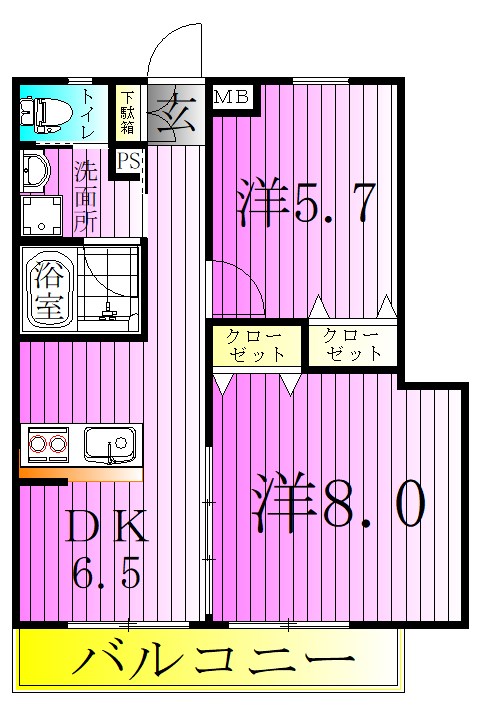 アステリア 間取り図