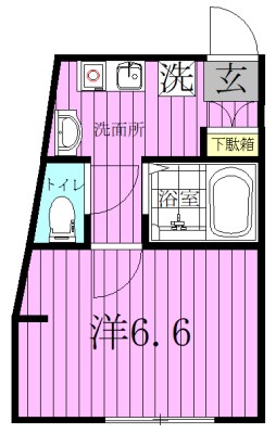 Wynn Yagiri（ウィン矢切） 103号室 間取り