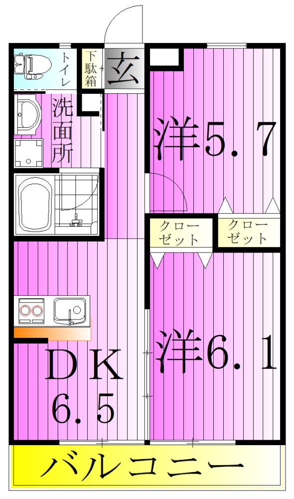 アステリア 間取り図