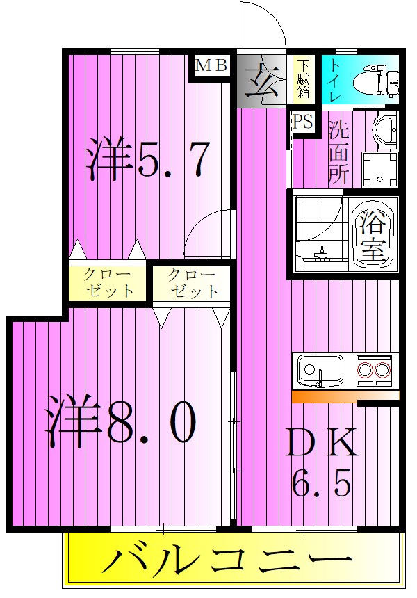 アステリア 間取り図