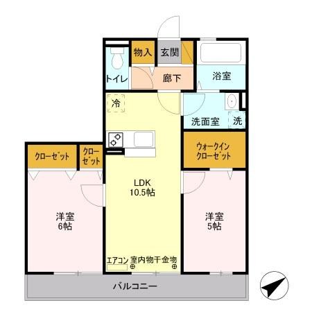 スカイパークYASHIO 間取り