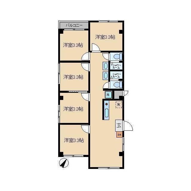 アクセス東和 間取り図