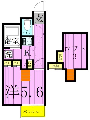 バードランド 間取り図