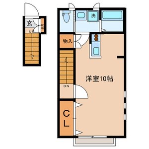 シルクコートB 間取り図