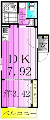 Longrain YASHIO 間取り図