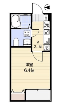 エクセラン柴又 間取り図