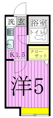 パークヴィレッジ竹の塚Ｃ 間取り図