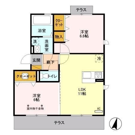 ＧＲＡＣＥ　Ⅰ 間取り図