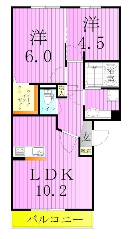 Ｋｌａｕｓｅ　Ｎ 間取り図