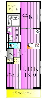 (仮称)八潮南部西62街区PJ　A 間取り図