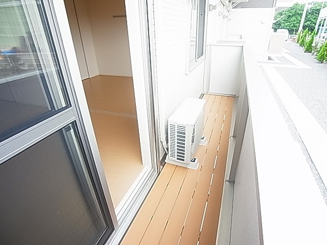セジュール　チェスナットB ベランダ
