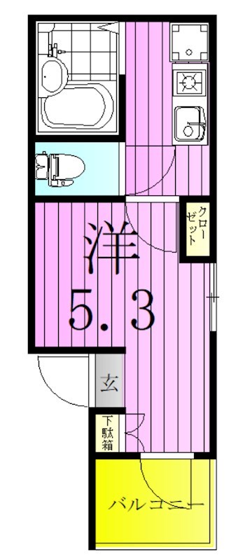 TOPLAND堀切菖蒲園 間取り図