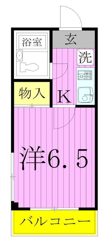 リバーサイド千住大橋 間取り図
