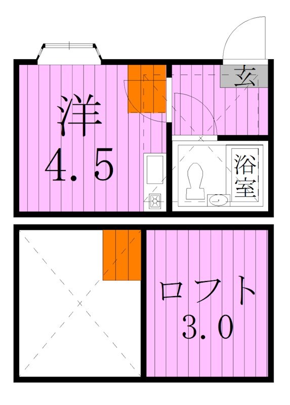 プラザドゥミハルB 間取り図