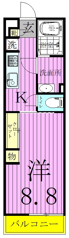 リブリ・四つ木 間取り図