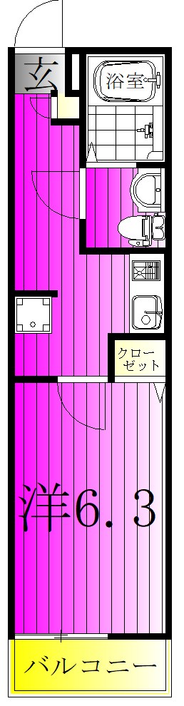 エクセラン上本郷Ⅱ 間取り