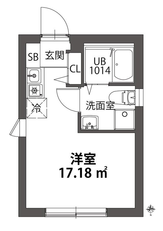 ＳＴＹＬＥ南千住 間取り図