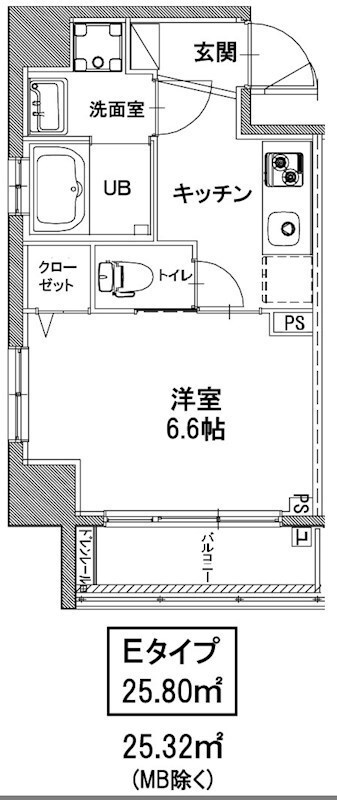 ル・プラターヌ 間取り図