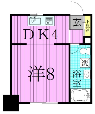 Ｍａｉｓｏｎ　ｄｅ　Ｍｅｒｃｉ（メゾンドメルシー) 間取り図