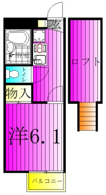 アルケミー逆井 間取り
