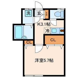 エスポア 間取り図