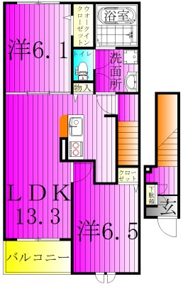 Ｗａｒｒｙ&lsquo;ｓ 間取り