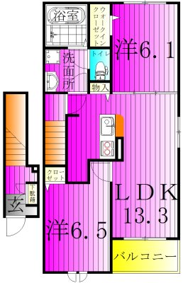 Ｗａｒｒｙ&lsquo;ｓ 間取り