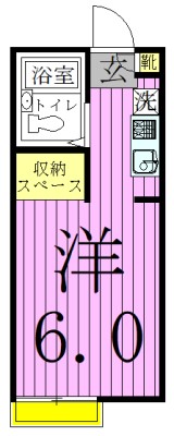 ＭＹ・ピュア千住曙町Ｂ 間取り