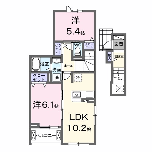 パラッツオ　ビアンカ 間取り図