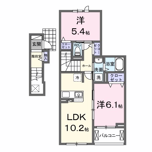 パラッツオ　ビアンカ 間取り図