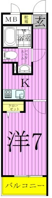 アルバグランデ 間取り図