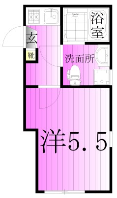 Contrail六町 間取り図