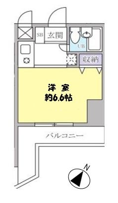 コスモ亀有V 間取り図