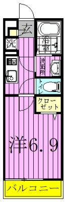 リブリ・アーバンコート 間取り図