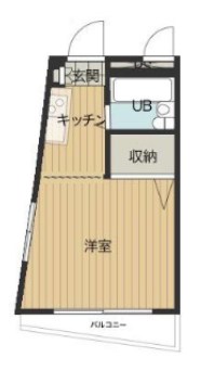 エレガンス五反野 間取り図