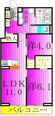 b-kubus(ビークブス) 201号室 間取り