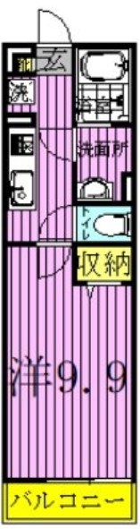 リブリ・柏泉町 303号室 間取り