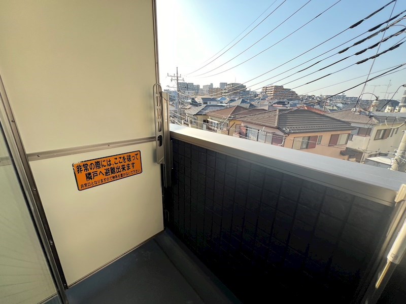Ｅａｓｔ　Ｆｌａｔ　松戸  ベランダ