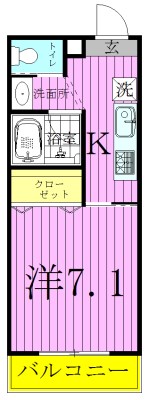 ハニーマンション 間取り図