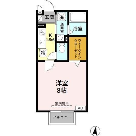 ウィルモアK・Ⅱ 間取り図