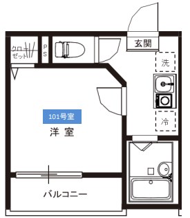 メルディア南千住6丁目Ⅷ 間取り図