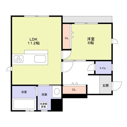 Maison ARCH 101号室 間取り