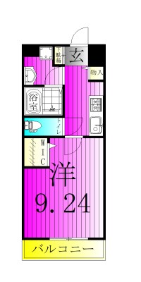 グリーンヒルレジデンス 307号室 間取り