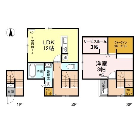 Ｐｅｔｉｔ　ｔｒｏｕ 間取り図
