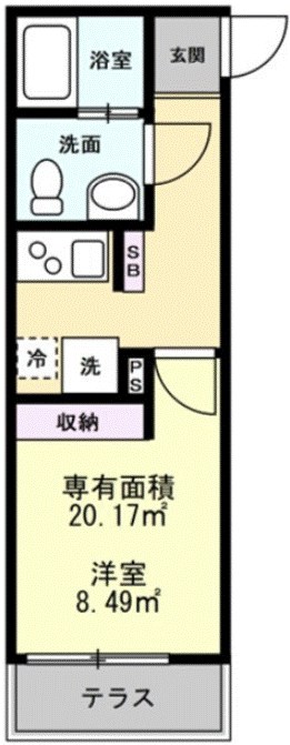 SAIL五香南 間取り