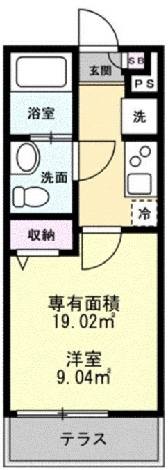 SAIL五香南 間取り