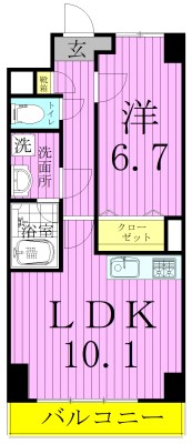 Ｗｈｉｌｅ　椿 間取り図